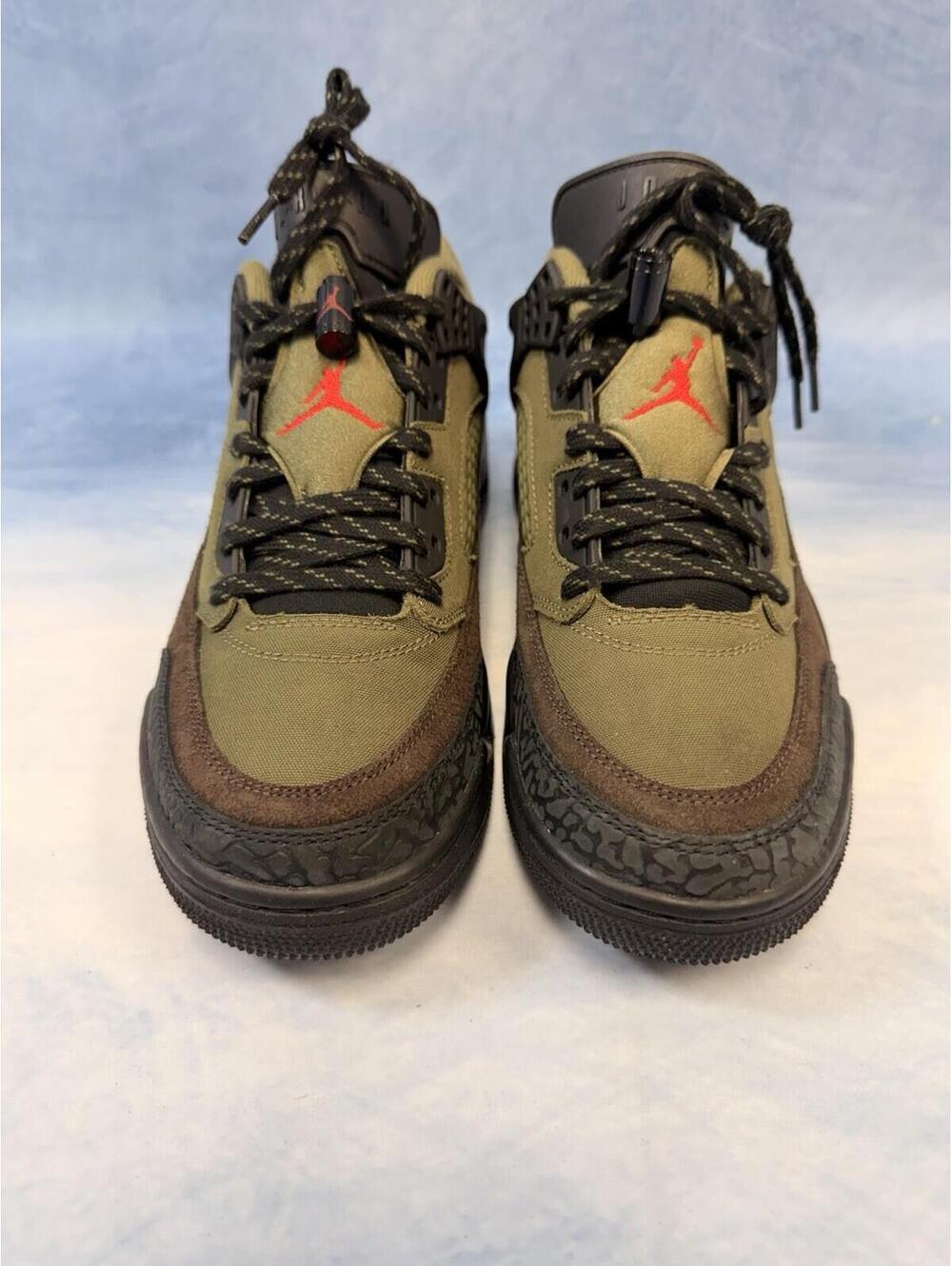 Jordan Spizike Low Olive/Black Shoes IH1782-200 Men’s Size 8.5 New No Box - Picture 4 of 16